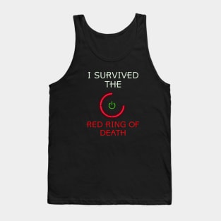 Red Ring Survivor Tank Top